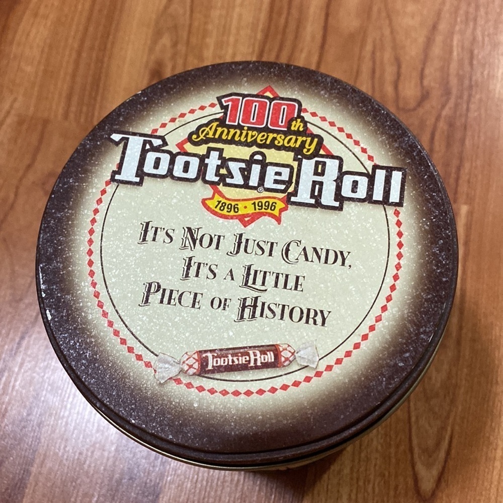 Vintage Tootsie Roll Tin / 100th Anniversary - Picture 4 of 7